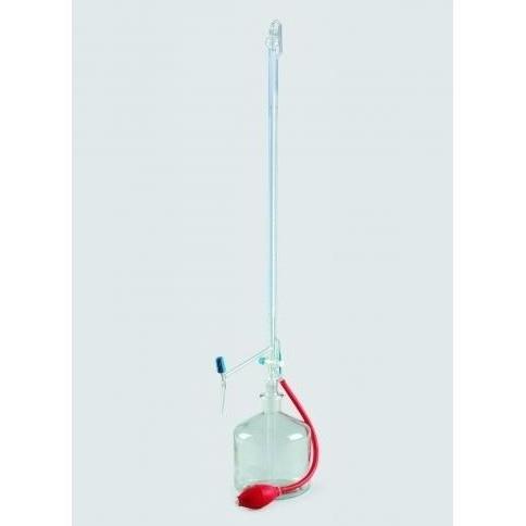 Paket Buret Otomatis- Automatic Buret 25 Ml C/W Bottle & Bulb