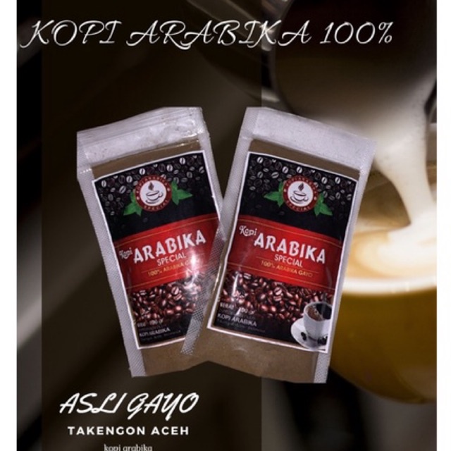 

Kopi Gayo Arabika (bubuk) Asli 100%