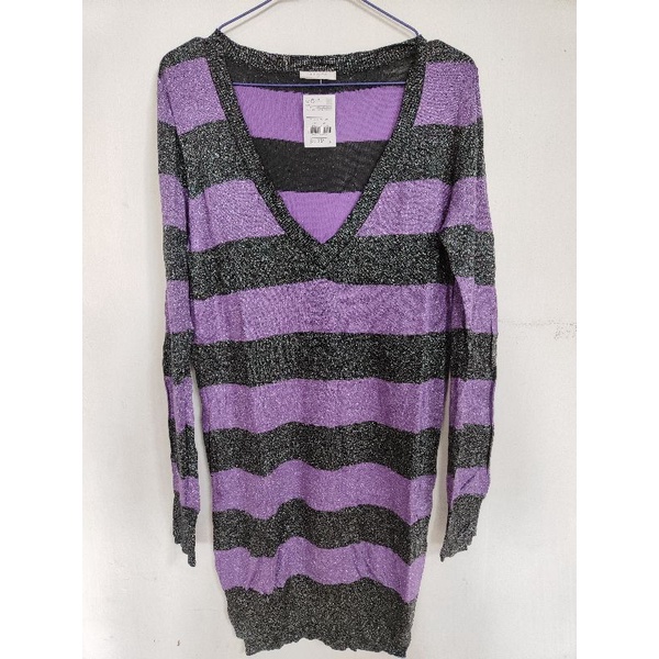Preloved/Thrift Atasan Sweater Rajut Wanita Colza