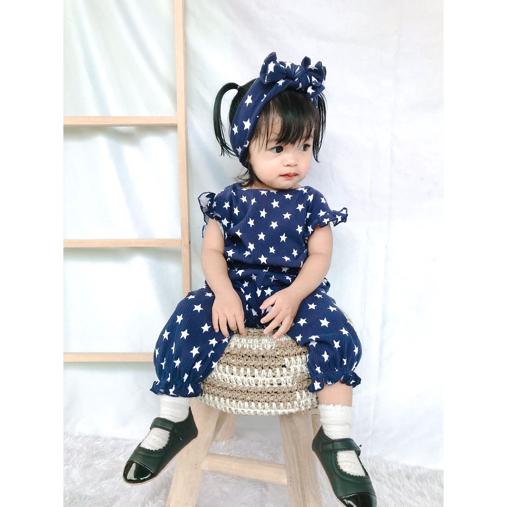 3-18 BLN SETELAN BAYI ELOISE FREE HEADBAND VERSI 2