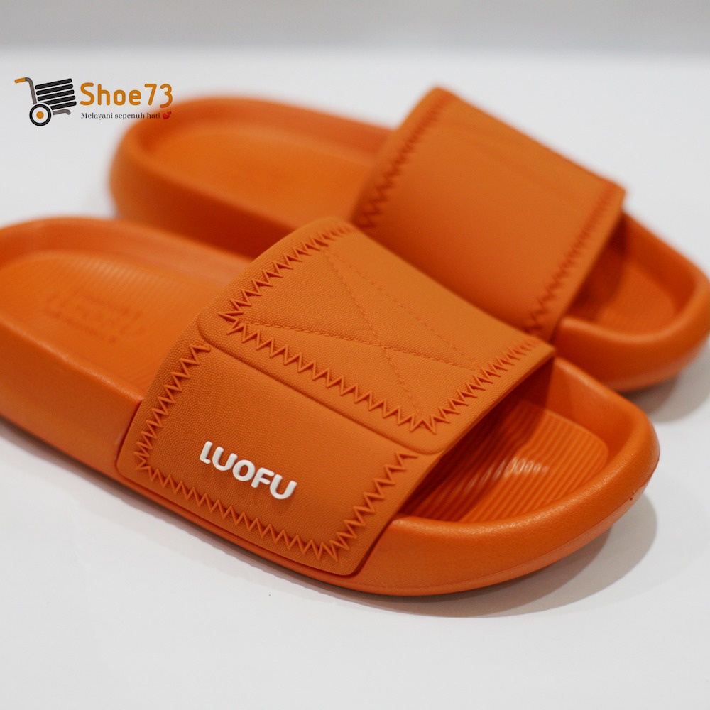 LUOFU E 7210 E01WSC SIZE 36-40 | Sandal selop jelly wanita | Sendal kokop cewek impor