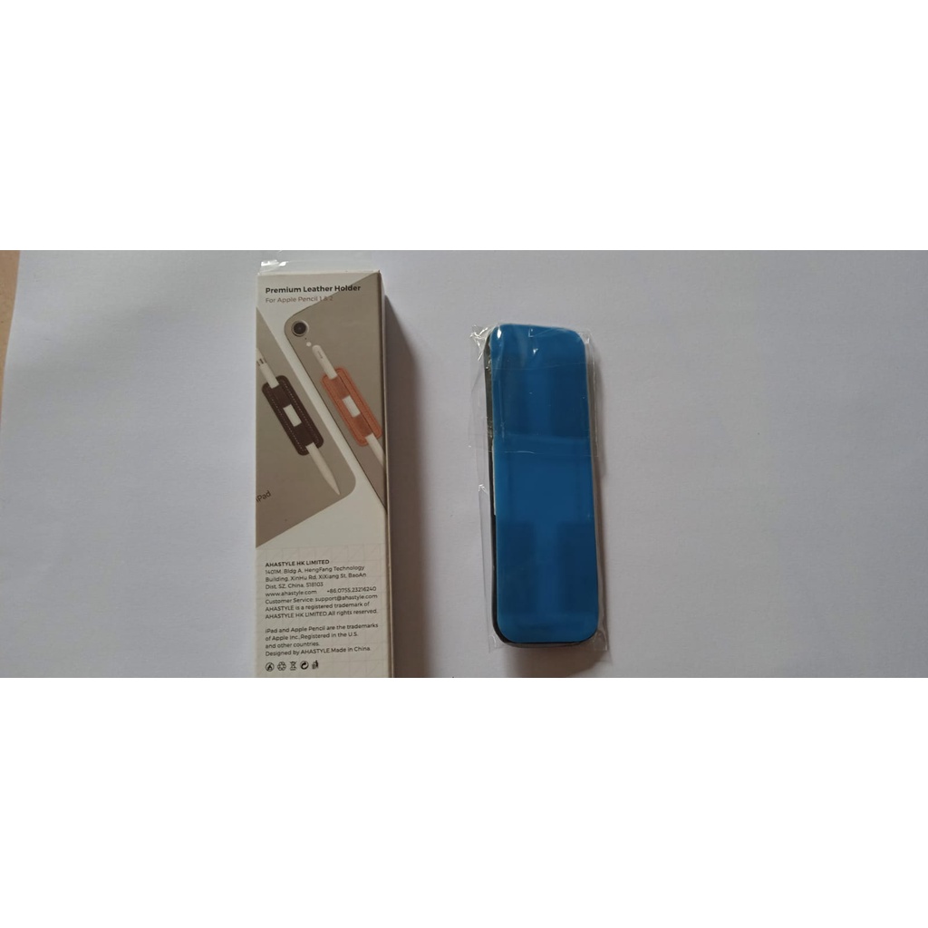 Premium Leather Holder With Elastic Band For Apple Pencil