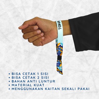 Jual Gelang Lanyard / Tiket Konser Lanyard / Gelang Event / Gelang ...