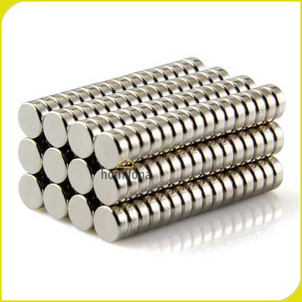 Taffware Strong Neodymium Magnet NdFeB N50 100 PCS