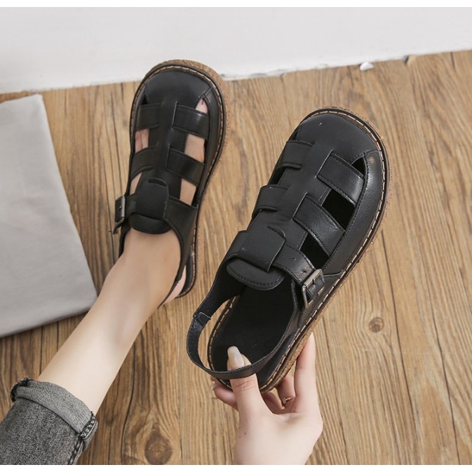 sandal gunung sandal santai wanita outdoor sandal gunung cewek murah kekinian sandal karet korea import 119/F02