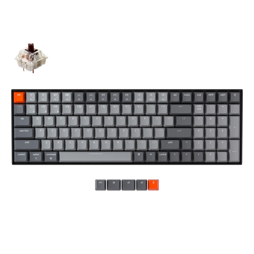 Keychron K4 V2 Hotswap Plastic Frame Mechanical Gaming Keyboard