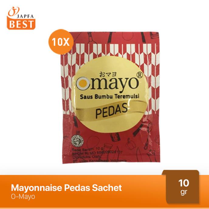 

Mayonnaise Omayo Pedas Sachet [10 Pcs x 10 gr]