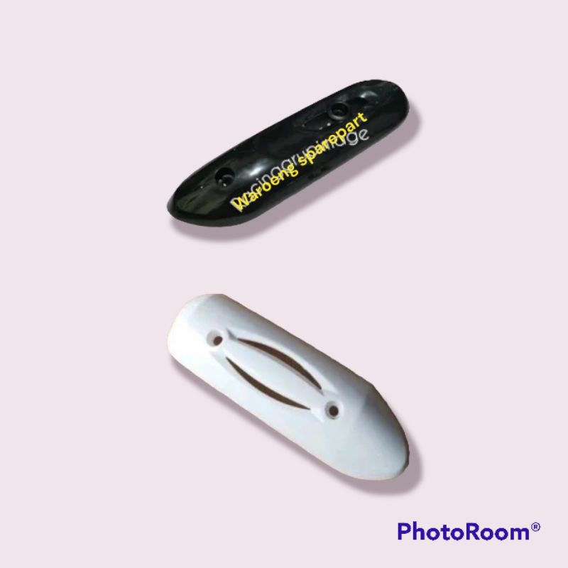 Tameng cover knalpot Scoopy karbu