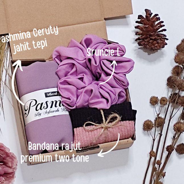 

Terbaru [KP8] PAKET HAMPERS PASHMINA KADO PASHMINA GIFT BOX PASHMINA MURAH