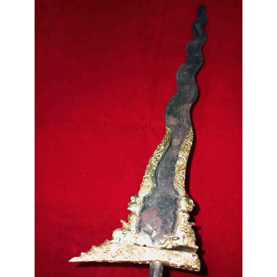 Pusaka Keris Omyang Jimbe Pamor Sanak Kamardikan Antik Unik