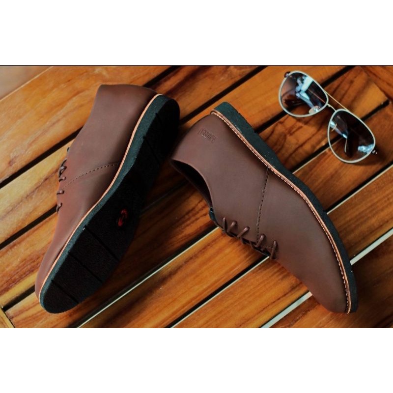BEST PRODUCT - Sepatu Pria original Fashion semi pantofel formal kasual kuliah