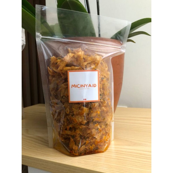 

Micinya.id - Keripik Singkong Pedas 250gr