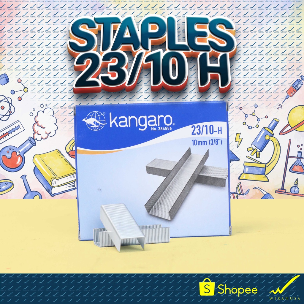 Isi Staples Kangaro (23/8 H)-(23/24 H)