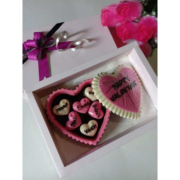 

FREE 1pcs bunga | Coklat love valentine besar