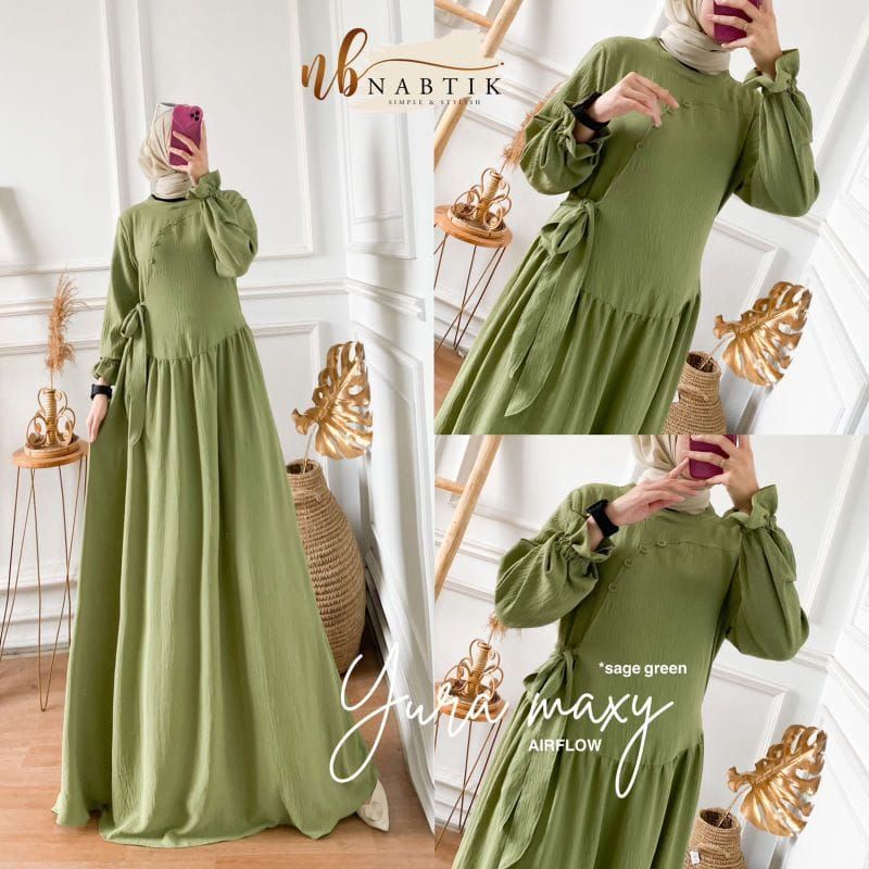 YURA GAMIS CRINKLE WANITA