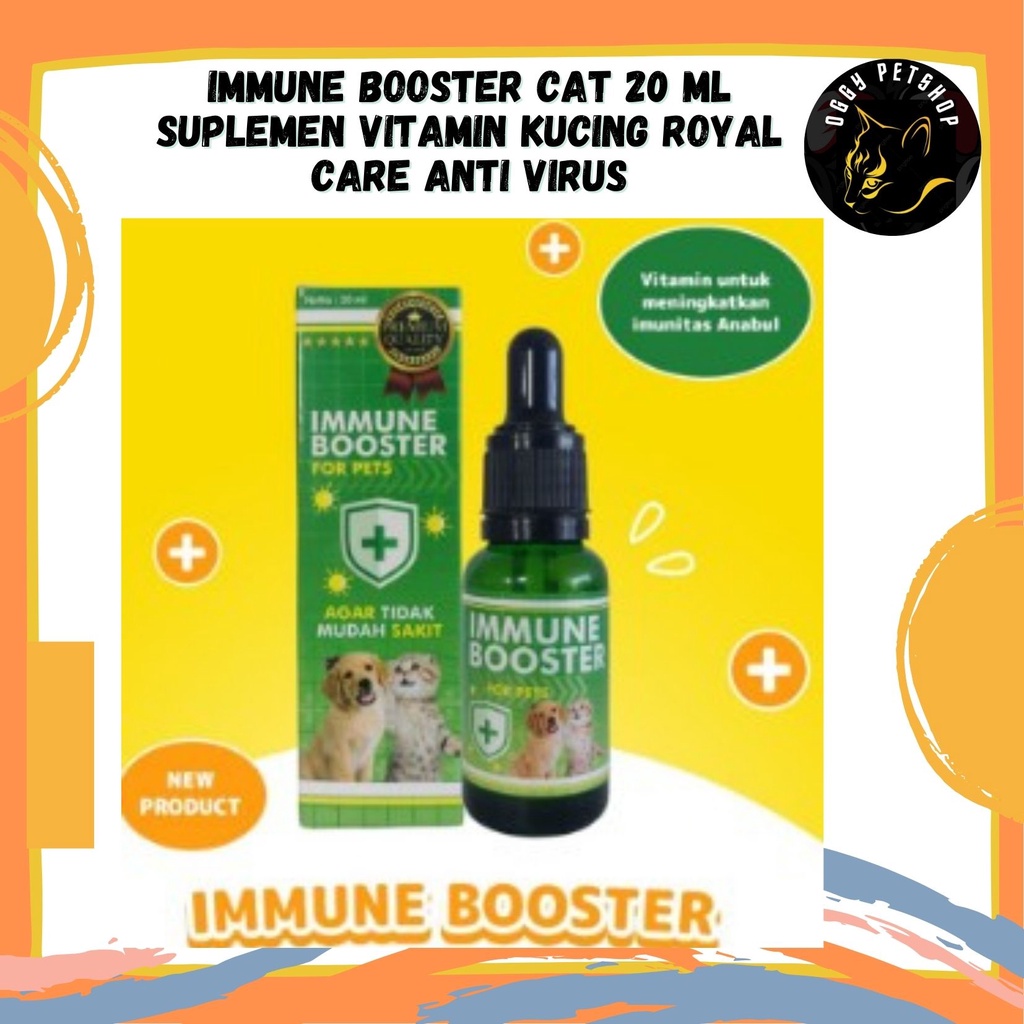 Immune Booster Cat 20 ml Suplemen Vitamin Kucing ROYAL CARE Anti Virus