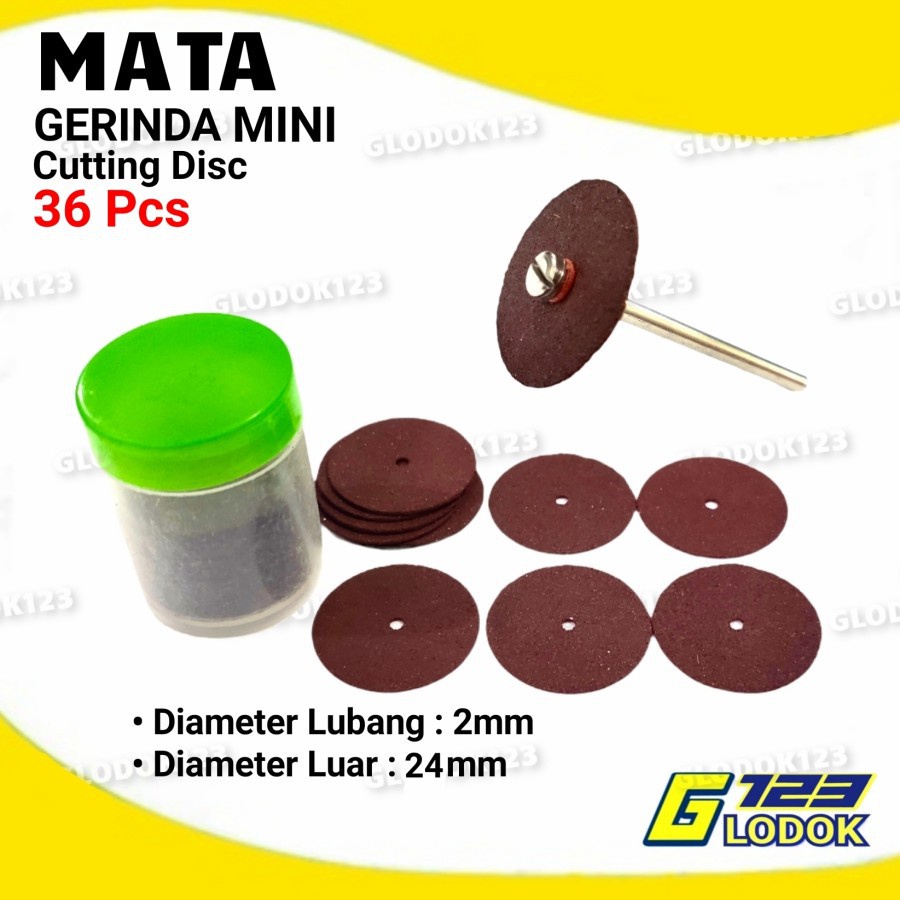 Mata Gerinda Potong Resin Batu Besi Mini Grinder Cutting Disc Tuner