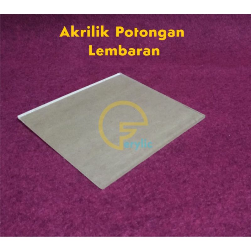 

Akrilik modif bebas potongan ukuran 2mm