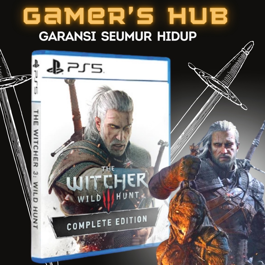 PS5 PS4 Witcher 3 Complete Edition PS5 Witcher 3 Complete Edition PS5 Digital Game Playsation Playst