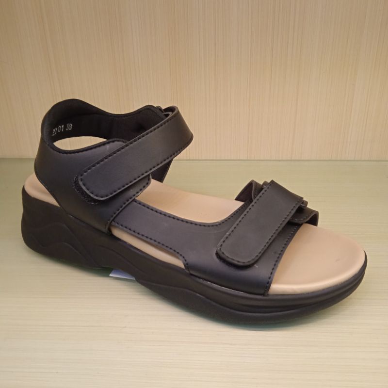 ISM - Sandal Wedges Wanita LeBianca/AS.22-01 - Sandal Tali Wanita
