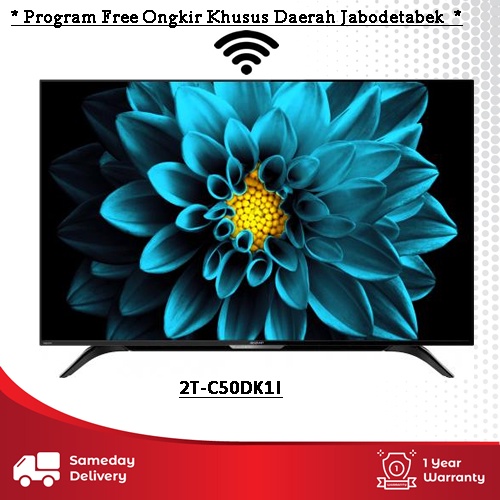 Jual Sharp Aquos 50 inch Android Smart LED TV 4TC50DK1i Shopee Indonesia