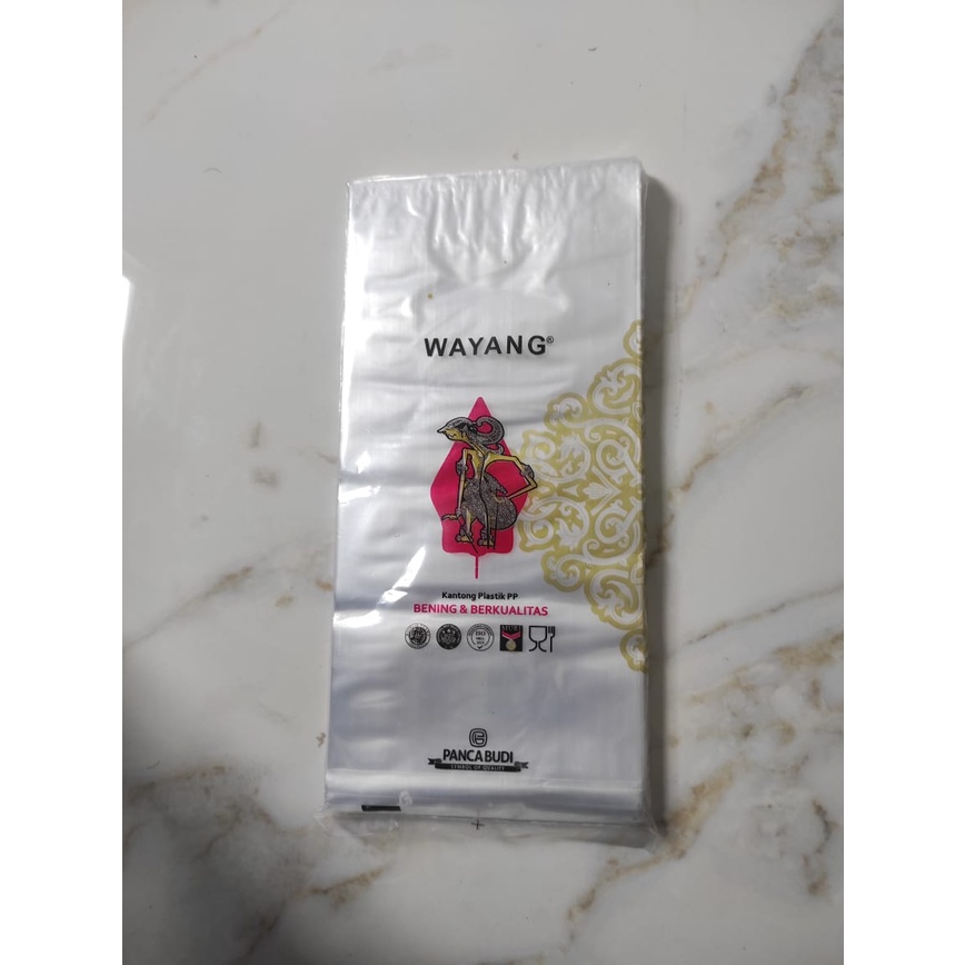 PLASTIK PP 12X25  WAYANG
