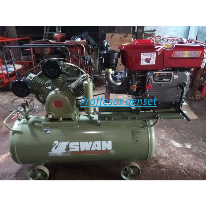 Kompresor angin swan 10 hp HWU 310 Pakai Diesel Solar tekanan tinggi