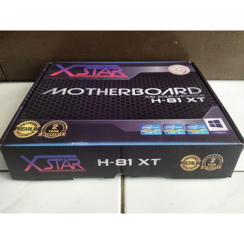 New Motherboard Xstar H81