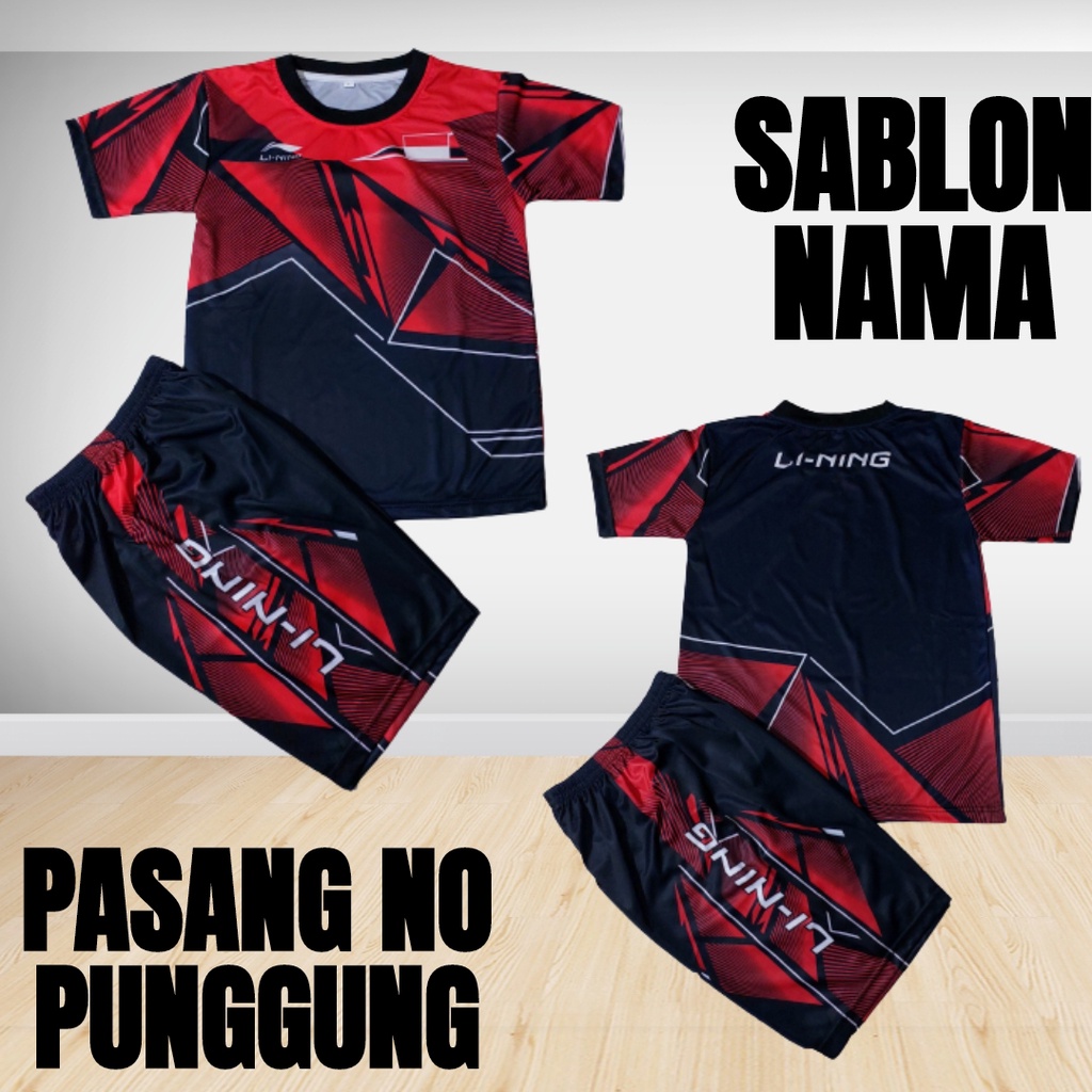 setelan volli baju kaops volli anak/ setelan futsal anak size s.m. l