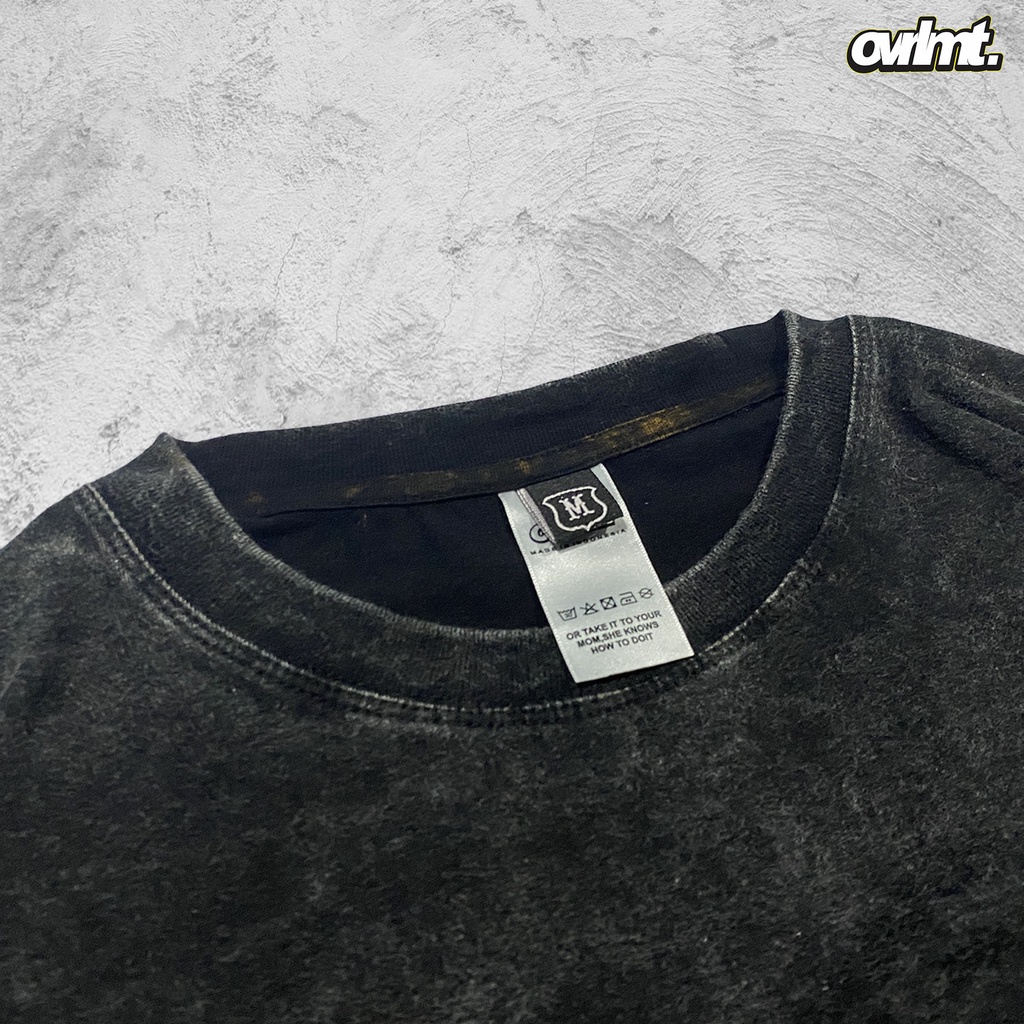 T-SHIRT | KAOS | STONEWASH | SANDWASH | WASHING | OVERSIZE | KURT | COBAIN | OVERLIMIT
