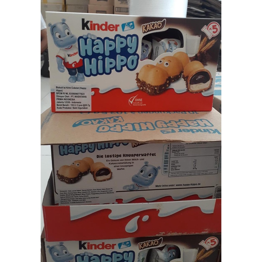 Kinder Hippo Biscuits