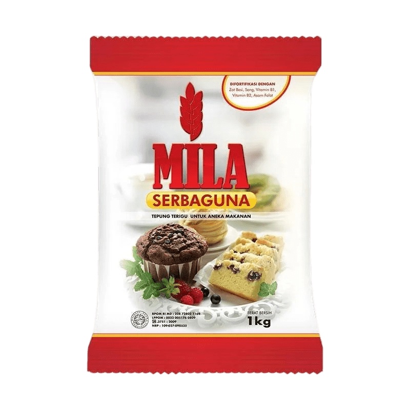 

Tepung Terigu MILA Serbaguna I Kemasan 1kg