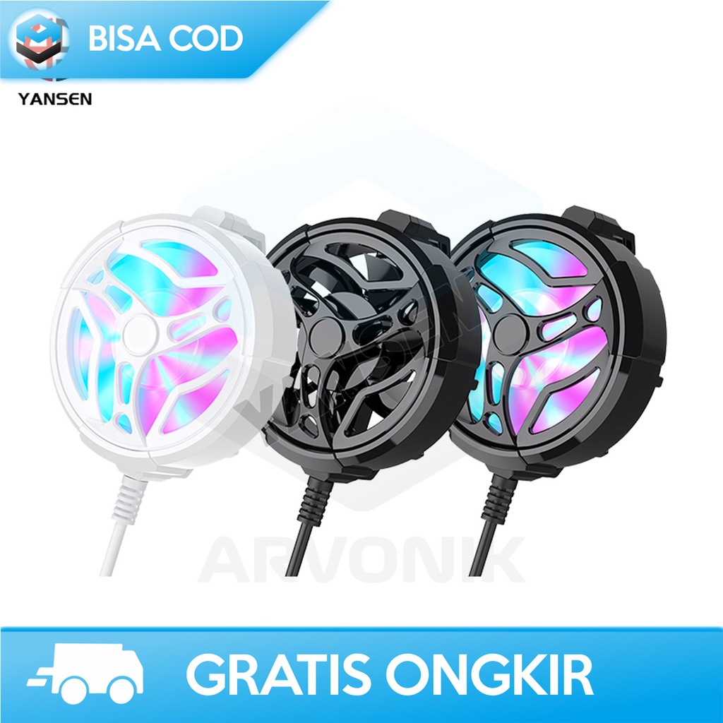 PENDINGIN HP UNTUK GAME FAN COOLER PONSEL SUPER DINGIN PREMIUM QUALITY