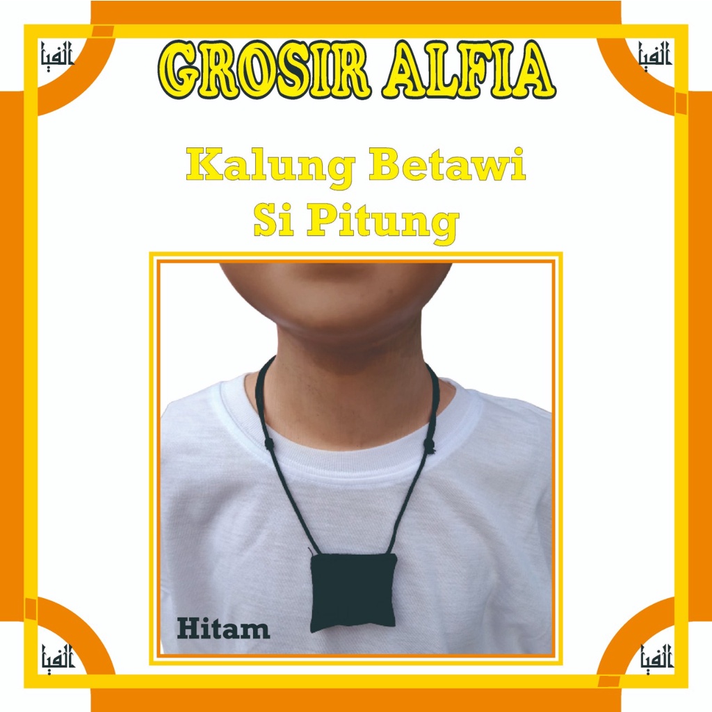 Kalung aksesoris betawi/kalung betawi/aksesoris kalung Jawara