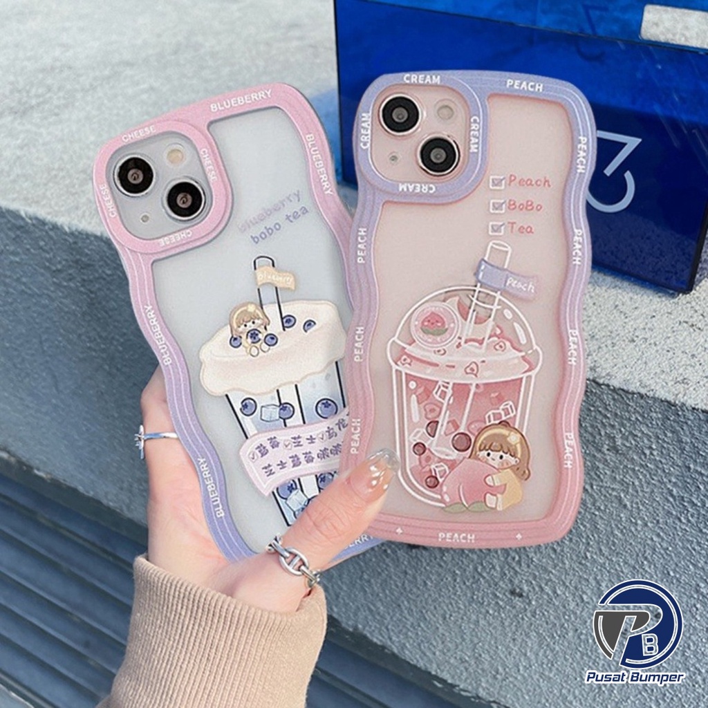 SS130 CASING SOFTCASE GRADASI BOBA FOR XIAOMI REDMI 4X 12C 11A 4A 5A 6A 8 8A PRO 9A 9C 10A 10 10C NO