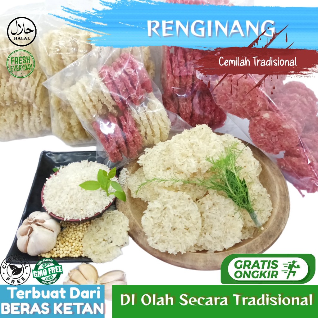 

Rengginang Mentah isi 30 Ketan Asli Asli Banten