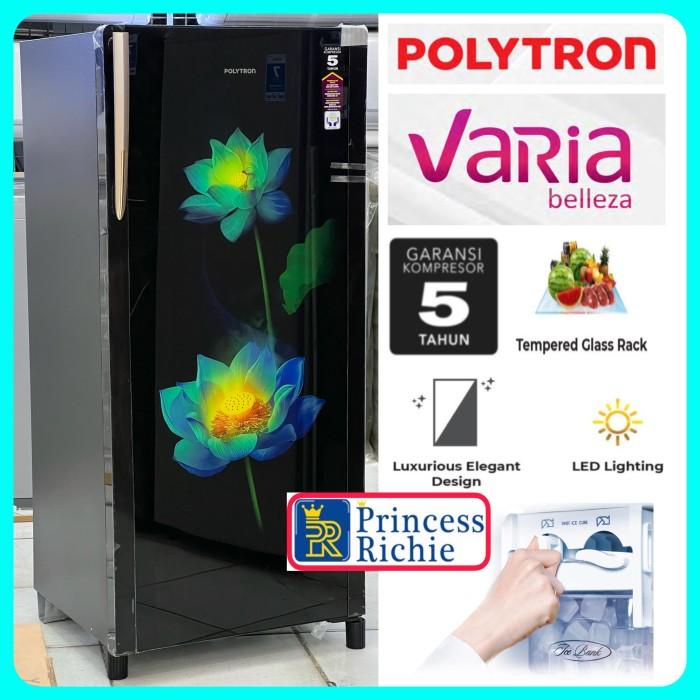 kulkas Polytron 1 pintu varia belleza PRA 18 PL