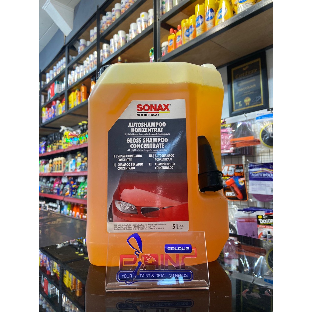 SONAX Gloss Shampoo Concentrate 314-500 Galon 5 Liter