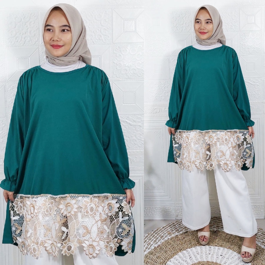 JUMBO 7198 DRESS CORLA TERESA RENDA WANITA GL FASHION
