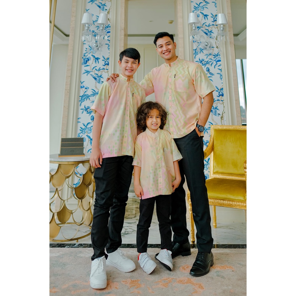 ORIGINAL SARIMBIT RINDU BY ELDEENA SYAR'I - Gamis Keluarga Lebaran REALPIC 100% ORI