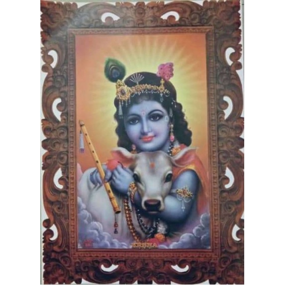 Poster Dewa Hindu Dewa Krisna