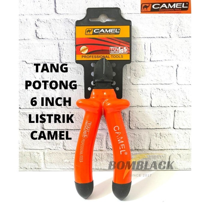 CAMEL Tang 6 inch Tang Lancip Potong Kombinasi Kabel Elektronik MODEL LISTRIK