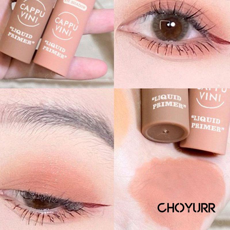 【COD】2 In 1 Liquid Eyeshadow / Blusher Korean Matte Liquid Eyeshadow Liquid Primer Matte Eyeshadow Matte Colour Nude Colour Milk Tea Colour-CH