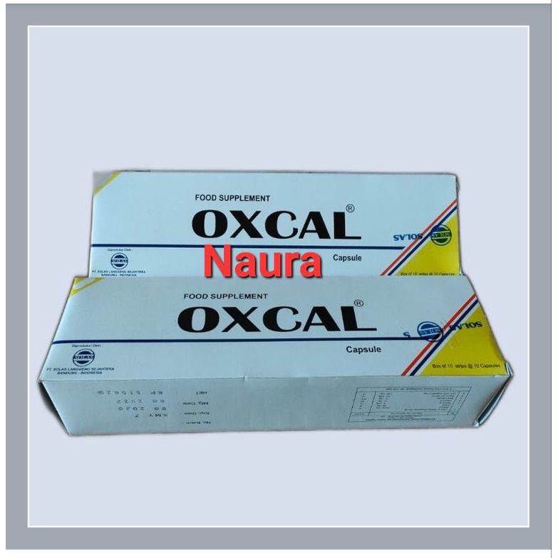 OXCAL Suplemen kalsium perbox