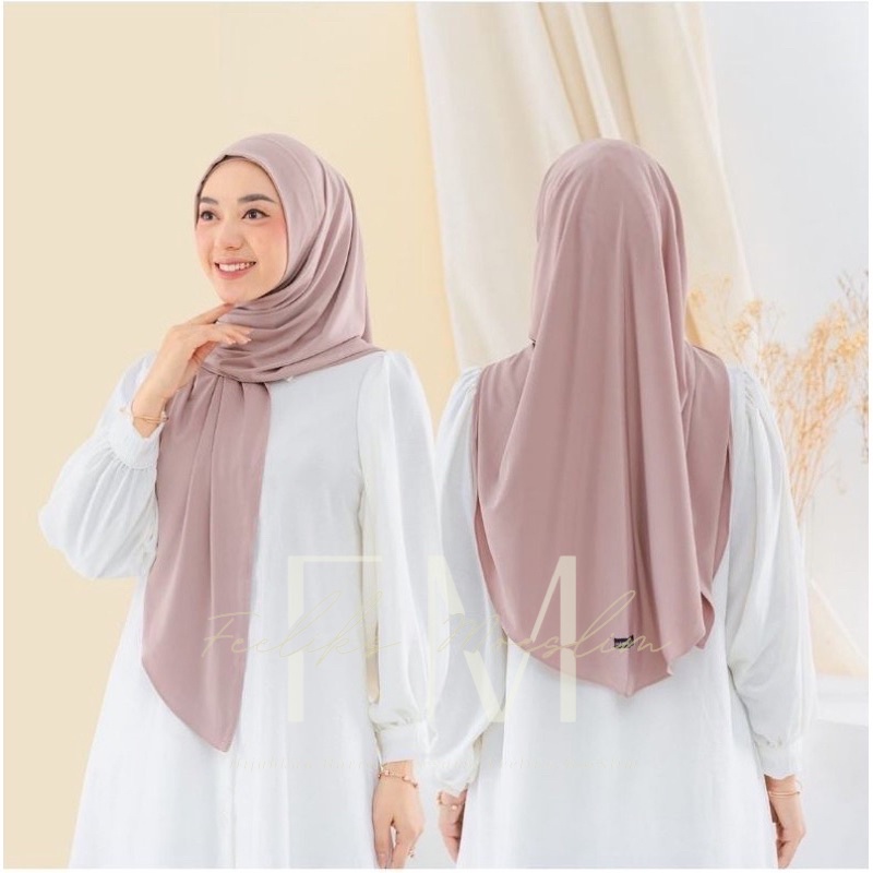 Hijab SEGITIGA Instant Jersey PREMIUM VIQAST - Jilbab nyaman murah adem kerudung khimar segitiga instant jersey kualitas PREMIUM