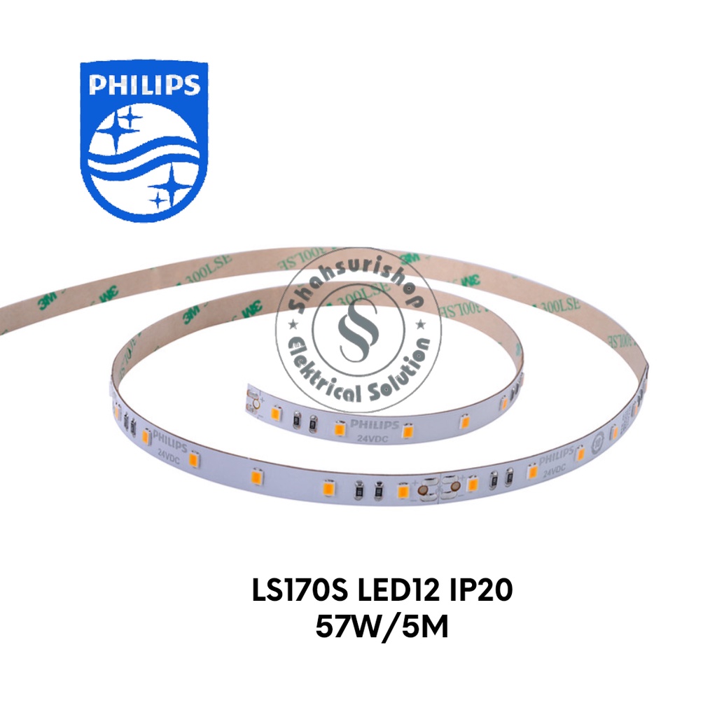 PHILIPS LED STRIP 24V LS170S LED FLEXCOVE G4 57W/5M IP20 L5000