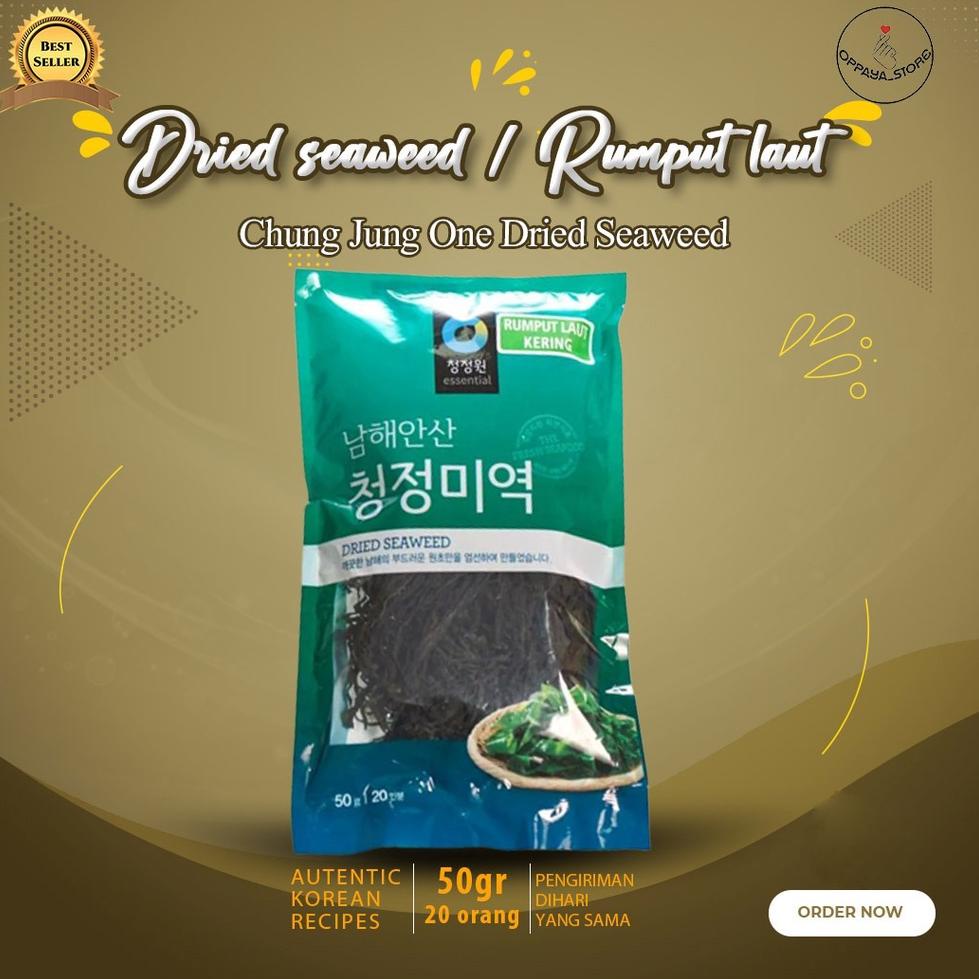 

Terkini ★★ Chungjungone Miyeok 100Gr Untuk 40 Orang Dried Seaweeed ❥