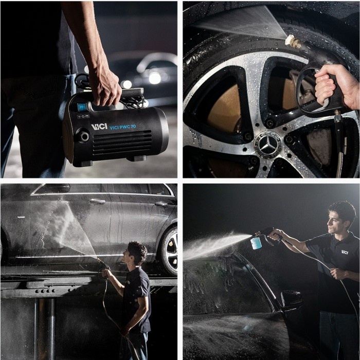 Mesin Steam Cuci Mobil Ac Jet Cleaner Ac Vici Pwc 70 #Original
