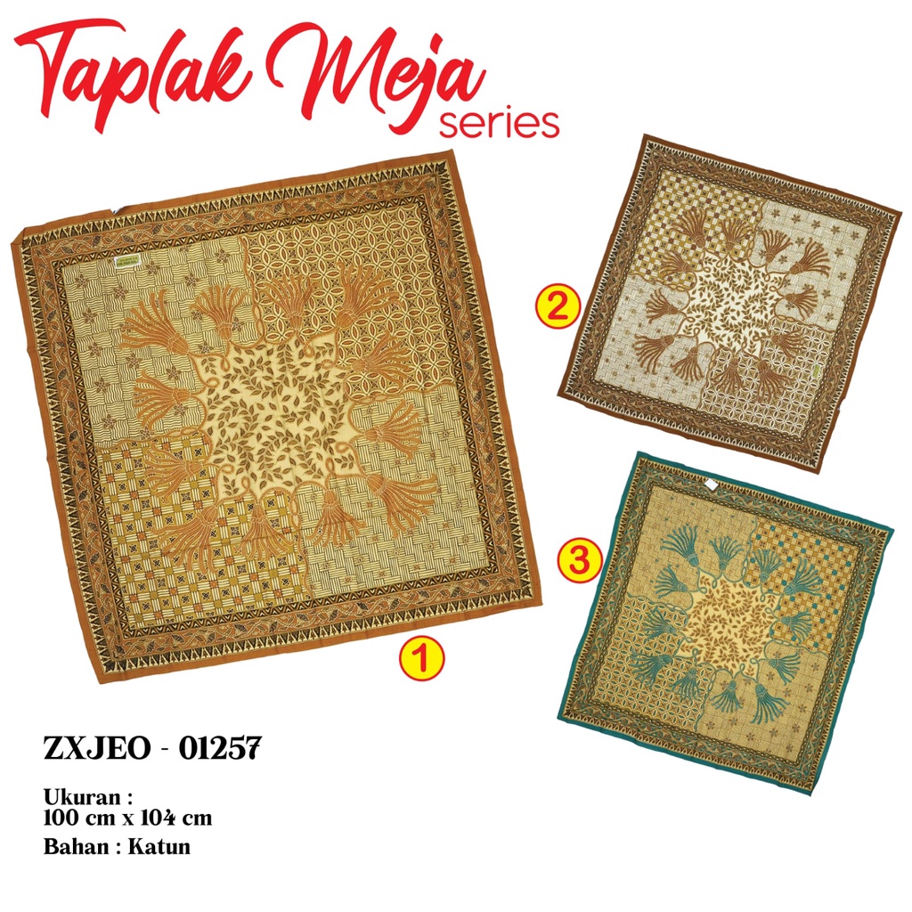 TAPLAK MEJA BATIK TAPLAK TAMU TAPLAK MEJA TAMU BATIK RIA BATIK SOLO