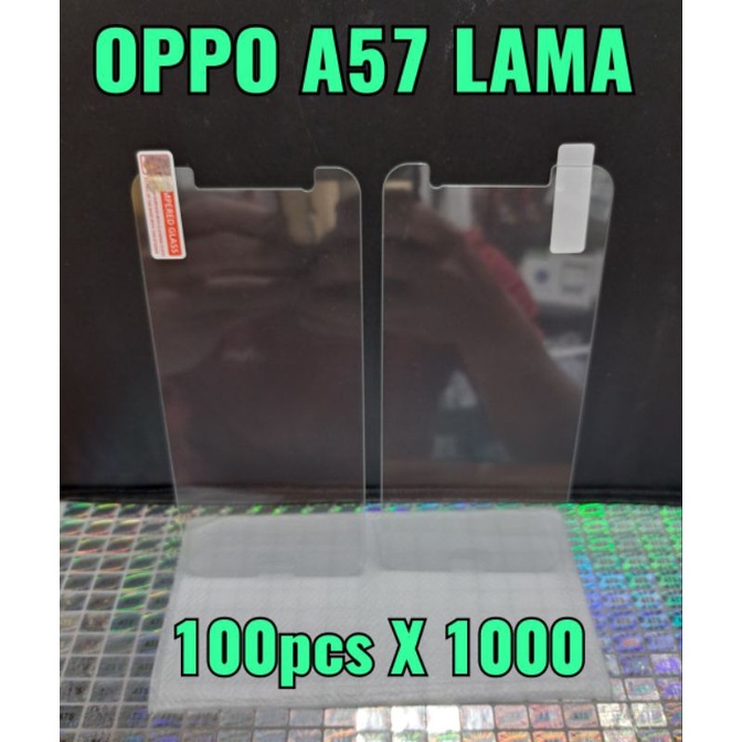 Bening Kaca Oppo A57 Pelindung Layar Handphone Tempered Glass Kaca Bening Oppo A57